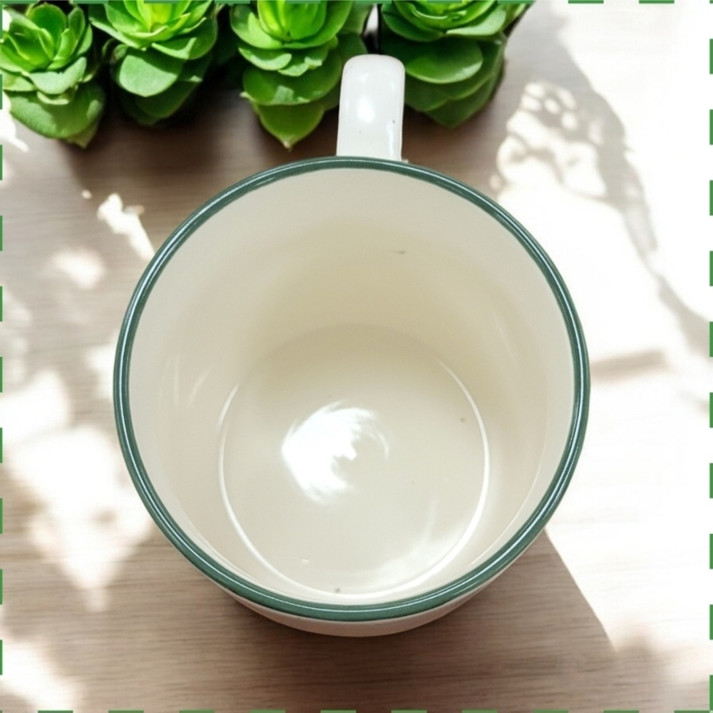 Prayer Changes Things Coffee Mug 24 oz. Inspirational Green And White - Picture 6 of 7